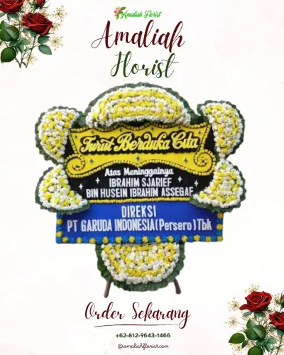 Papan Bunga Duka di Kedaton